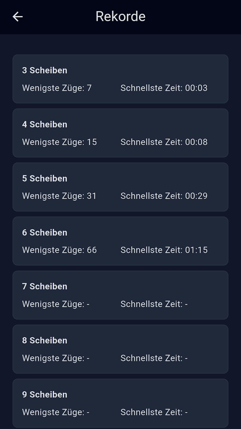 Türme von Hanoi Screenshot 6